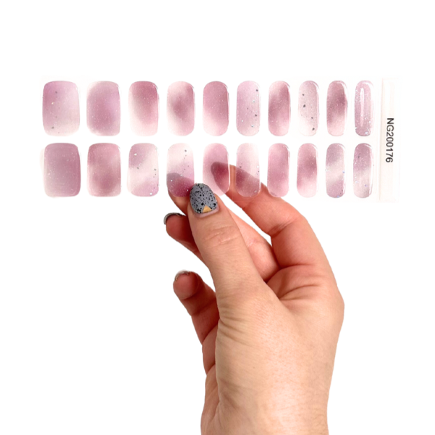 Misty Mauve Gellacksticker