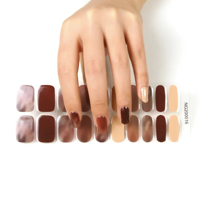 Bronze-Marmor-Gel-Nagellacksticker