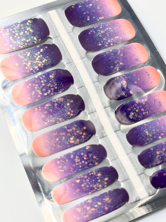 Mermaid Spark Nagel Wraps
