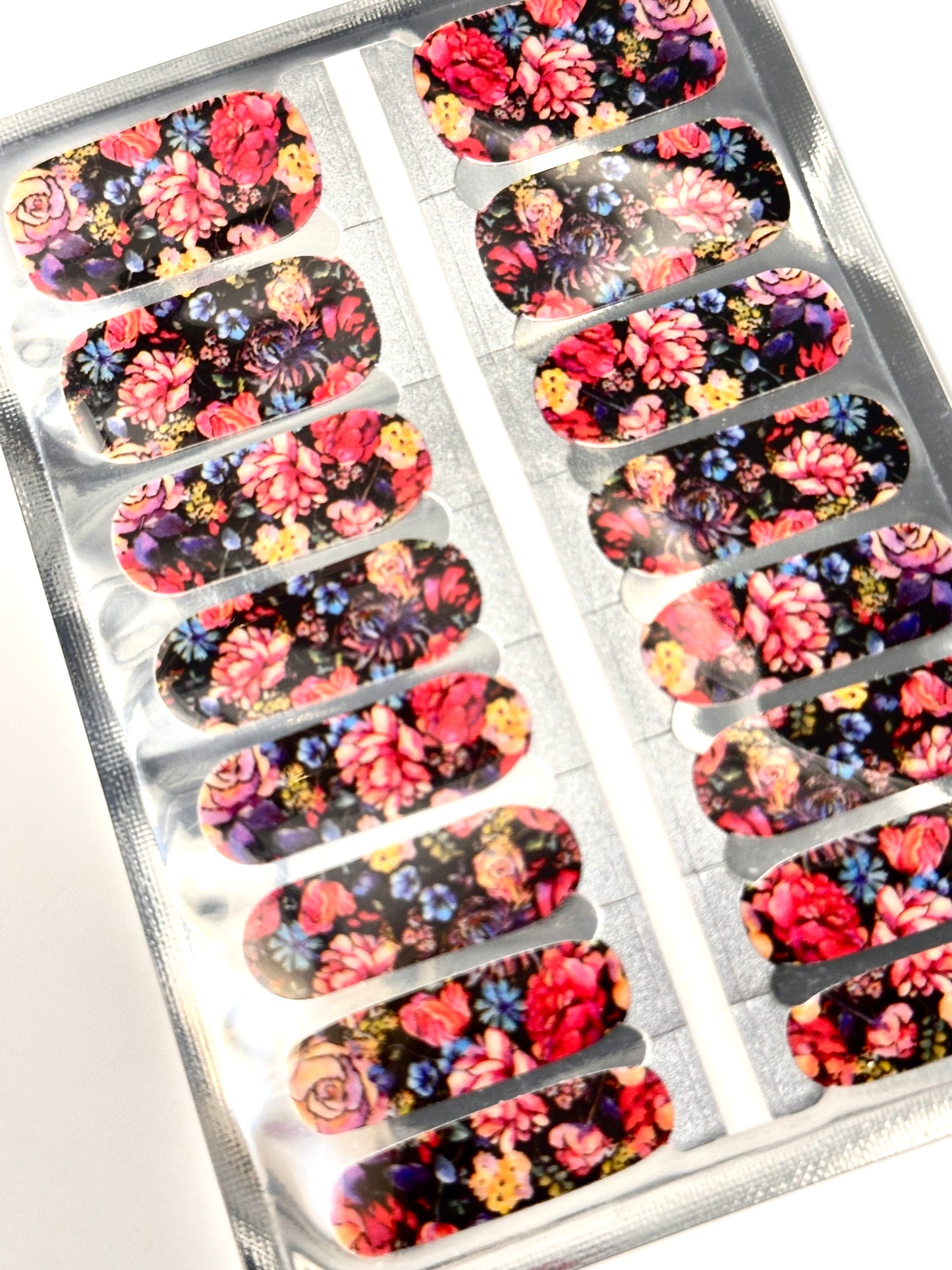 Midnight Bloom Nagel-Wraps