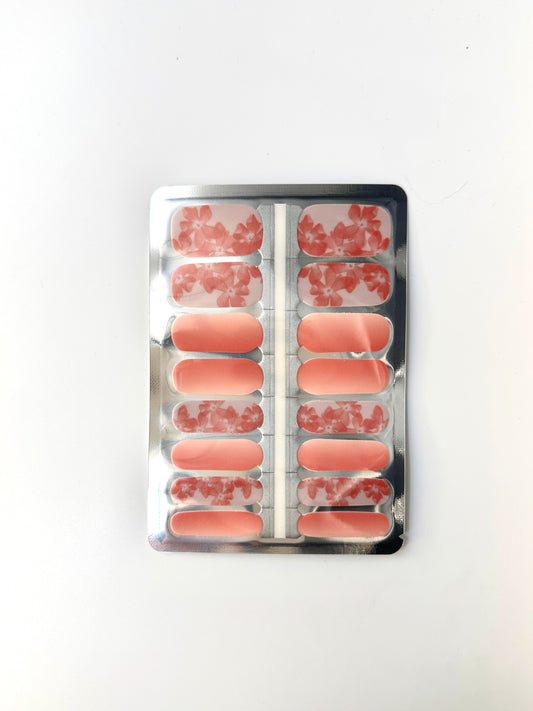 Peach Blossom Nagel Wraps