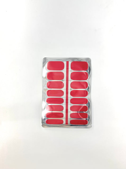 Solid Dark Rose Nagel Wraps