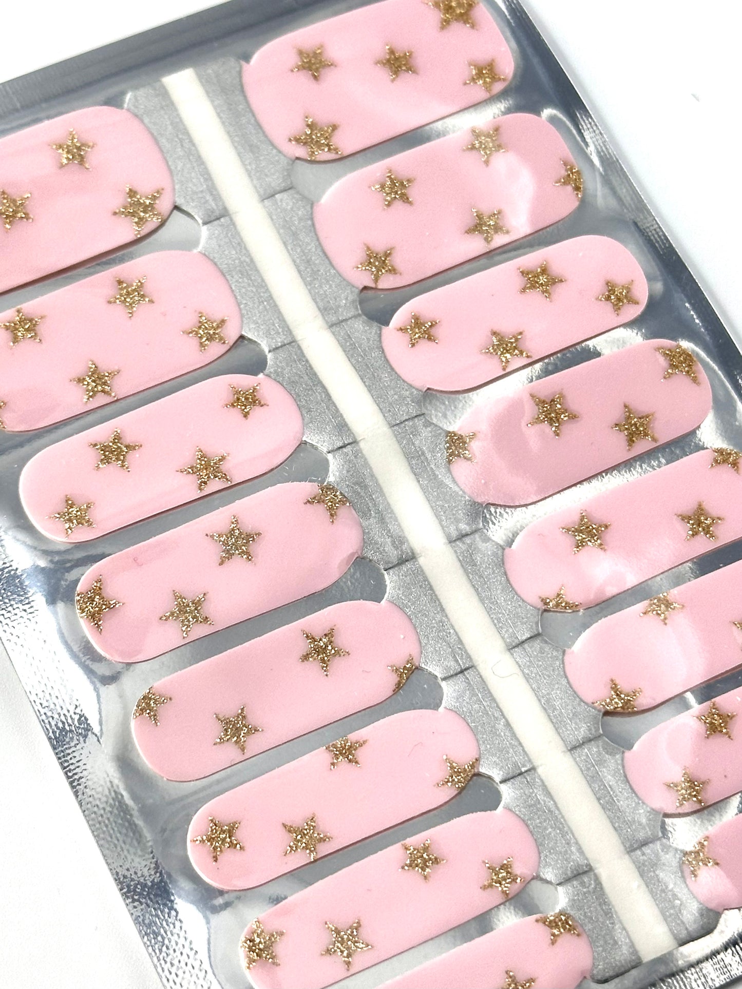 Starlight Blush Nagelsticker