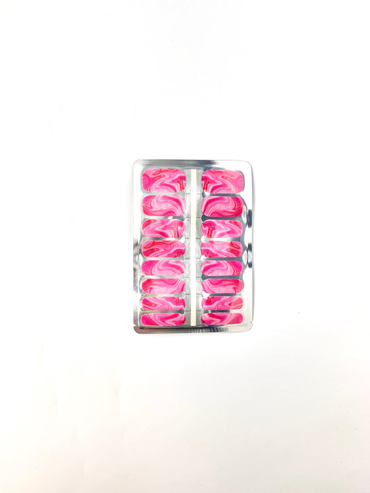 Hot Pink Nagel Wraps
