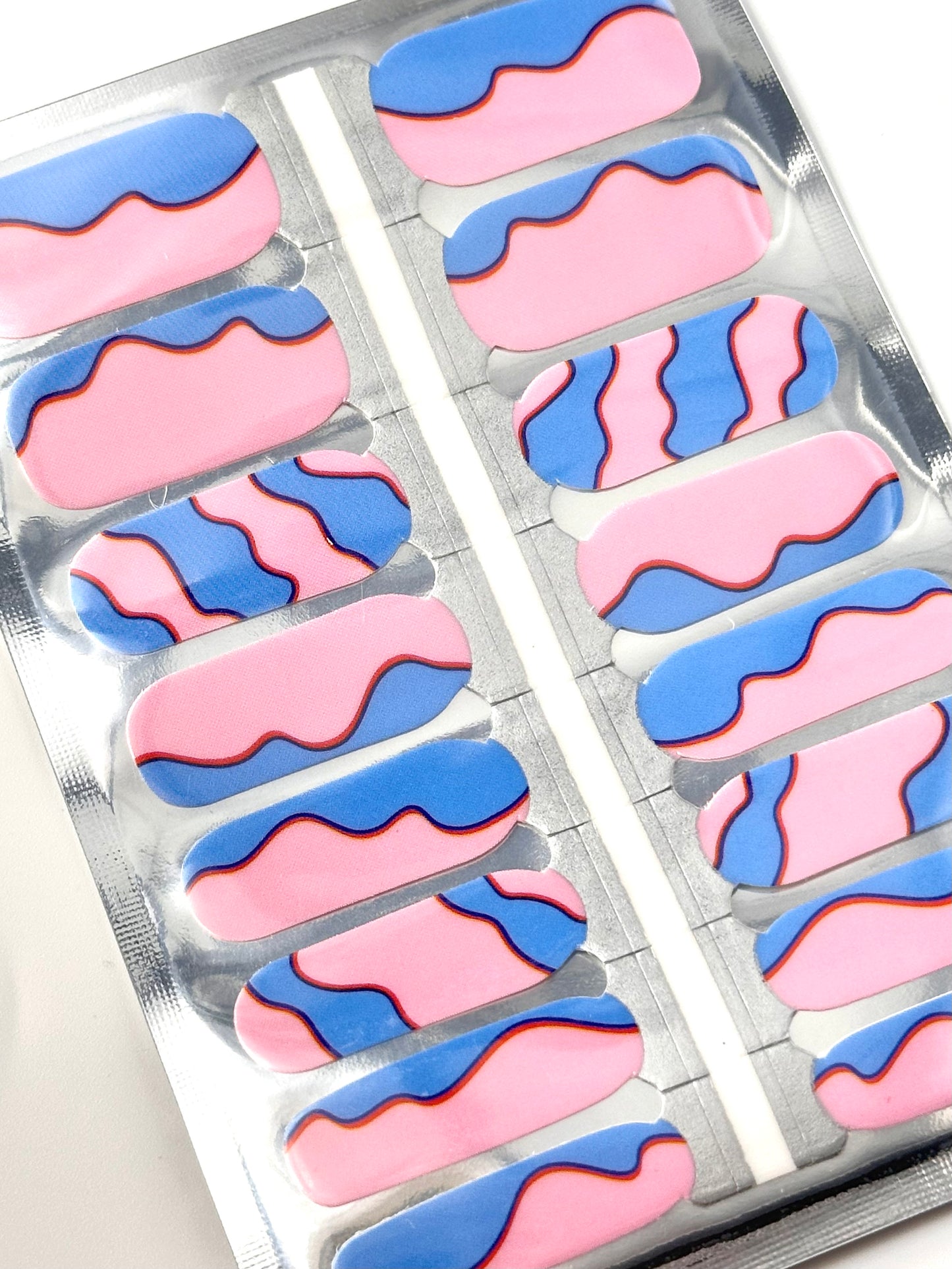 Candy Swirls Nagel-Wraps